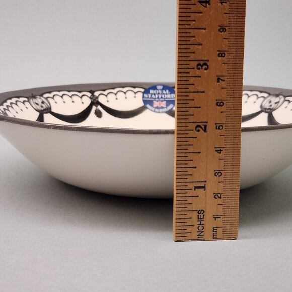 Set of 2  Large Pasta or Serving Bowls - Royal Stafford Haunted House China - Picture 5 of 6